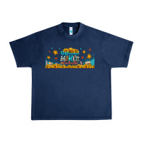 Navy difference maker teacher life libbey glass Urban Heavy Tee - BundleAndBundleShop