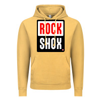 Vintage Mustard shox rocks Vintage Hoodie - linhVisuals
