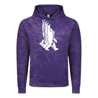 Cloud Purple retro bigfoot funny sasquatch and peace Vintage Hoodie - linhVisuals