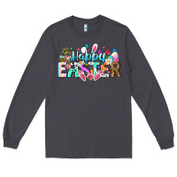 Smoke Happy Easter Bunny Long Sleeve Tee - CowhideDigitalArt