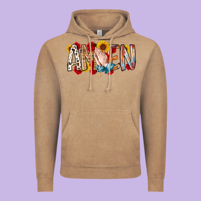 Amen Vintage Hoodie Designed By Racoondesign