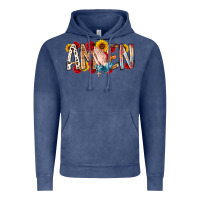 Vintage Denim amen Vintage Hoodie - RacoonDesign