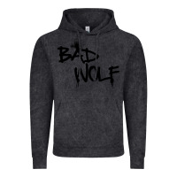 Vintage Black bad wolf racerback Vintage Hoodie - linhVisuals