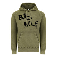 Vintage Olive bad wolf racerback Vintage Hoodie - linhVisuals