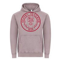 Vintage Zinc olivet college vectorized Vintage Hoodie - linhVisuals