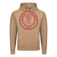 Olivet College Vectorized Vintage Hoodie | Teevron