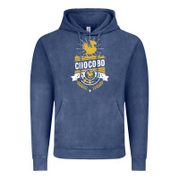 Vintage Denim chocobo Vintage Hoodie - linhVisuals