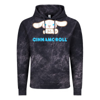 Cloud Black cinnamoroll character front and back t shirt Vintage Hoodie - linhVisuals