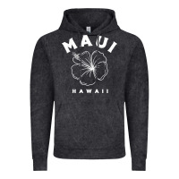 Vintage Black hawaii flower for women hibiscus maui hawaii t shirt Vintage Hoodie - linhVisuals