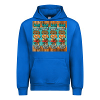 Cobalt gobble gobble gobble Urban Hoodie - Jasminsmagicworld