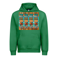 Emerald gobble gobble gobble Urban Hoodie - Jasminsmagicworld
