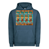 Pigment Midnight Navy gobble gobble gobble Urban Hoodie - Jasminsmagicworld