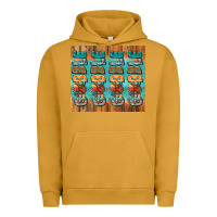 Pigment Peanut Butter gobble gobble gobble Urban Hoodie - Jasminsmagicworld