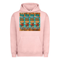 Pigment Salmon gobble gobble gobble Urban Hoodie - Jasminsmagicworld