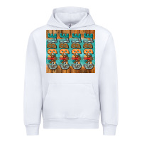 White gobble gobble gobble Urban Hoodie - Jasminsmagicworld