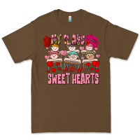 Cacao Valentine's Day my class is full of sweet hearts Premium Tee - FaDigitalArtStudio