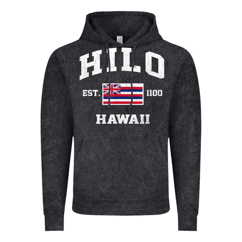 Hilo Hawaii Hi Vintage State Athletic Style T Shirt Vintage Hoodie by linhVisuals | Teevron
