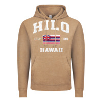 Vintage Coffee hilo hawaii hi vintage state athletic style t shirt Vintage Hoodie - linhVisuals