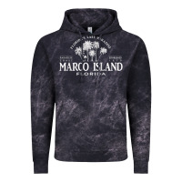Cloud Black marco island fl florida's last paradise paradise coast raglan baseball Vintage Hoodie - linhVisuals