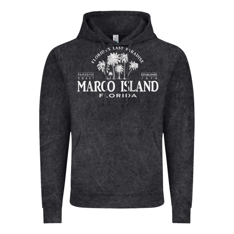 Marco Island Fl Florida's Last Paradise Paradise Coast Raglan Baseball Vintage Hoodie by linhVisuals | Teevron