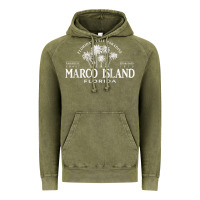 Vintage Olive marco island fl florida's last paradise paradise coast raglan baseball Vintage Hoodie - linhVisuals