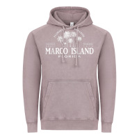 Vintage Zinc marco island fl florida's last paradise paradise coast raglan baseball Vintage Hoodie - linhVisuals