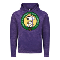 Cloud Purple beagle scout patrol wood badge Vintage Hoodie - linhVisuals