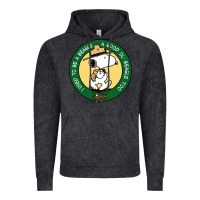 Vintage Black beagle scout patrol wood badge Vintage Hoodie - linhVisuals