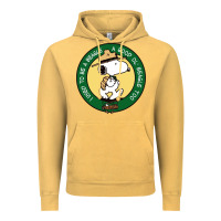 Vintage Mustard beagle scout patrol wood badge Vintage Hoodie - linhVisuals
