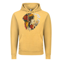 Vintage Mustard Dirty honey Vintage Hoodie - linhVisuals