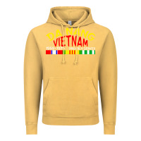 Vintage Mustard da nang vietnam war veteran military Vintage Hoodie - linhVisuals