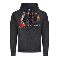 Vintage Black descendants poster Vintage Hoodie - linhVisuals
