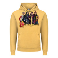 Vintage Mustard descendants poster Vintage Hoodie - linhVisuals