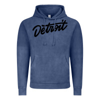 Vintage Denim DETROIT Vintage Hoodie - linhVisuals