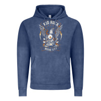 Vintage Denim kid rock 7 Vintage Hoodie - linhVisuals