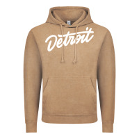 Vintage Coffee DETROIT Vintage Hoodie - linhVisuals