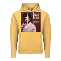 Vintage Mustard conway twitty the best of conway Vintage Hoodie - linhVisuals