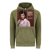 Vintage Olive conway twitty the best of conway Vintage Hoodie - linhVisuals