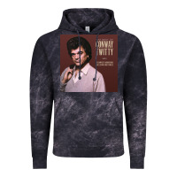 Cloud Black conway twitty the best of conway Vintage Hoodie - linhVisuals