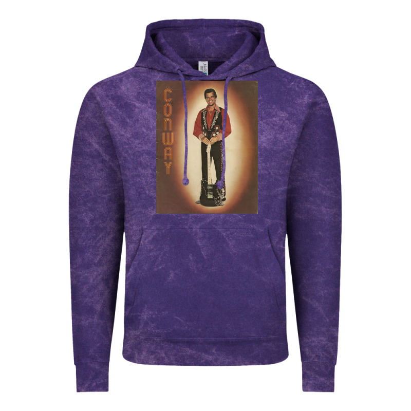 Conway Twitty Concert Tour Progra Vintage Hoodie by linhVisuals | Teevron