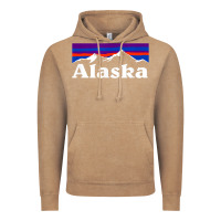 Vintage Coffee alaska retro vintage mountains & outdoors wilderness state Vintage Hoodie - linhVisuals
