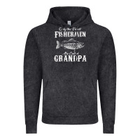 Vintage Black mens only the finest fishermen grandad premium Vintage Hoodie - linhVisuals