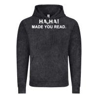 Vintage Black april fools day for teacher ha ha made you read premium Vintage Hoodie - linhVisuals