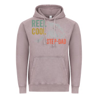 Vintage Zinc mens reel cool step dad fishing funny fathers day Vintage Hoodie - linhVisuals