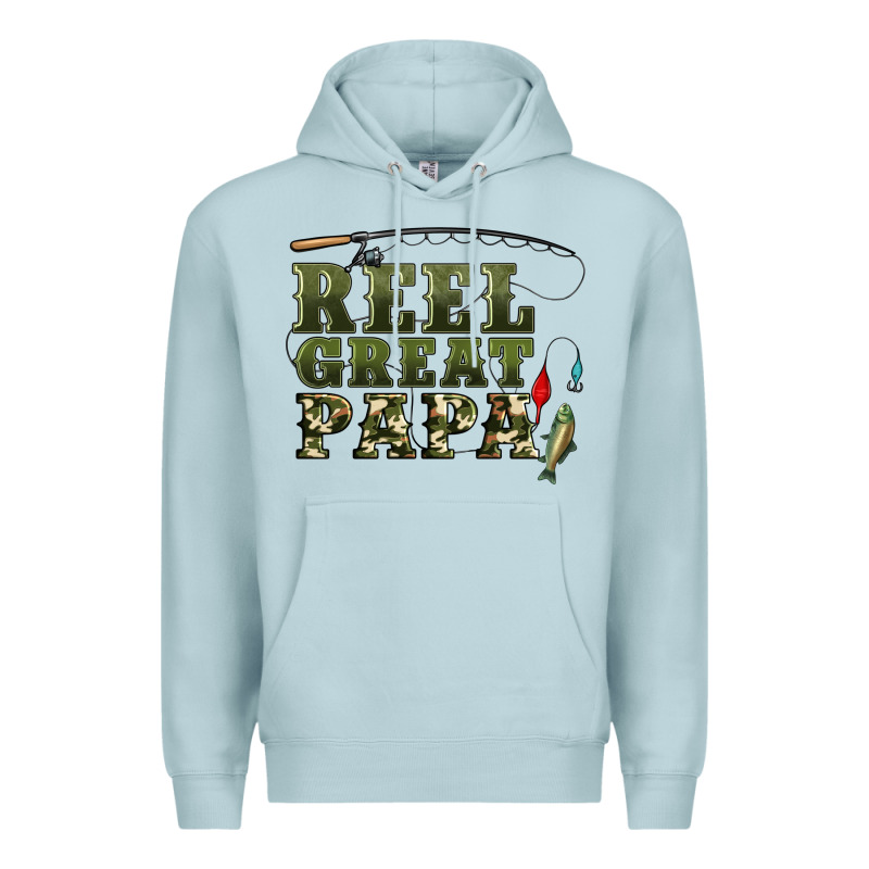 Reel Great Papa Premium Hoodie by Artiststas | Teevron