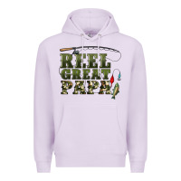 Lilac reel great papa Premium Hoodie - Artiststas
