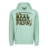 Seafoam reel great papa Premium Hoodie - Artiststas