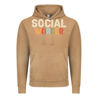 Vintage Camel Social Worker Job Occupation Funny Birthday Vintage Hoodie - linhVisuals