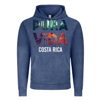 Vintage Denim costa rica pura vida toucan tropical surf beach vibes tank top Vintage Hoodie - linhVisuals