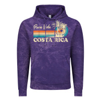Cloud Purple costa rica retro beach vacation costa rica souvenir beach t shirt Vintage Hoodie - linhVisuals